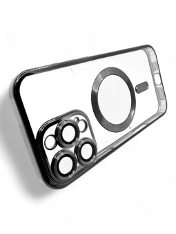 Фото - Чехол для смартфона BeCover TPU Chrome Case (MagSafe) for Apple iPhone 16 Pro Black (712080)