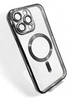 Фото - Чехол для смартфона BeCover TPU Chrome Case (MagSafe) for Apple iPhone 16 Pro Black (712080)