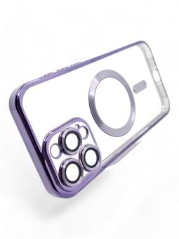 Фото - Чохол для смартфону BeCover TPU Chrome Case (MagSafe) for Apple iPhone 16 Pro Max Purple (712089)