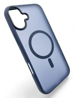 Фото - Чохол для смартфону BeCover Metal Buttons Case (MagSafe) for Apple iPhone 16 Plus Blue (712094)