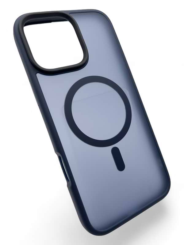 Фото - Чохол для смартфону BeCover Metal Buttons Case (MagSafe) for Apple iPhone 16 Pro Max Blue (712100)