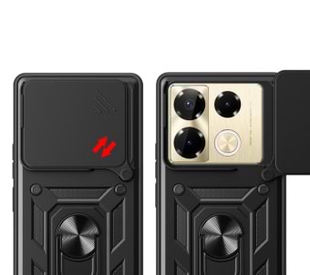 Фото - Чохол для смартфону BeCover Military for Infinix Note 40 Pro (X6851) Black (712160)