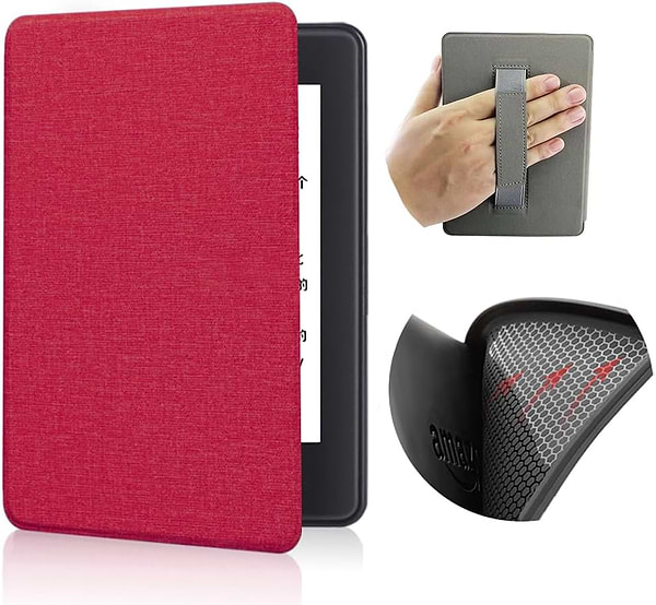 Фото - Чохол для електронної книги BeCover Smart Case for Amazon Kindle Paperwhite 12th Gen / Kindle Colorsoft (2024) 7" Red (712849)