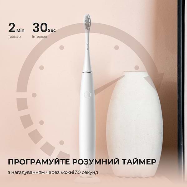 Фото - Зубна щітка електрична Oclean Air 2T Electric Toothbrush White