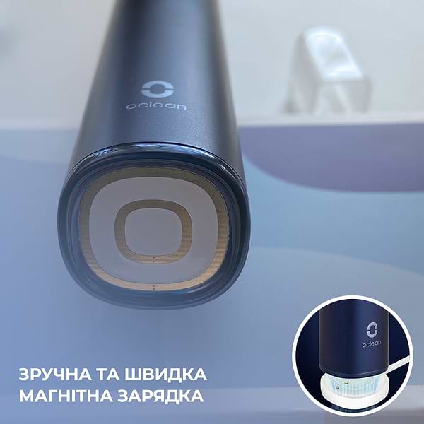 Фото - Зубна щітка електрична Oclean F1 Dark Blue