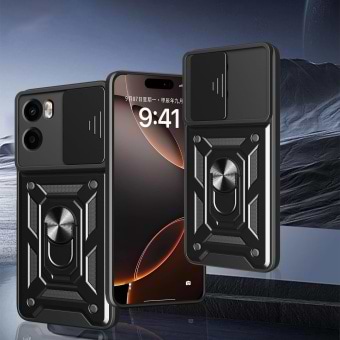 Фото - Чехол для смартфона BeCover Military for Motorola Moto G05 / E15 Black (713527)