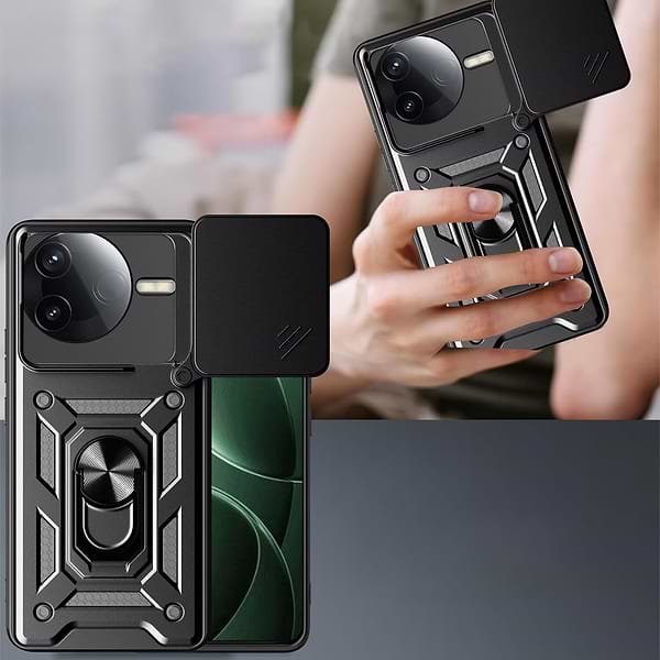Фото - Чохол для смартфону BeCover Military for Poco F7 Pro Black (713536)
