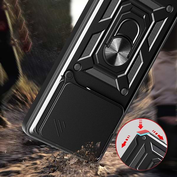 Фото - Чохол для смартфону BeCover Military for Poco F7 Pro Black (713536)