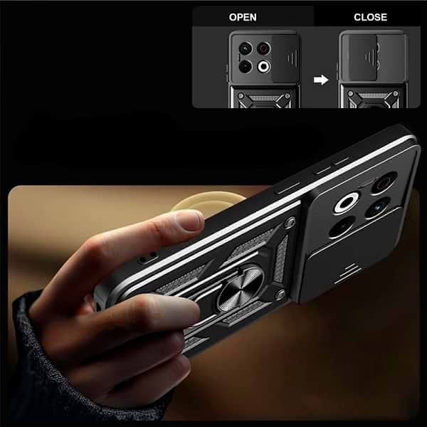 Фото - Чехол для смартфона BeCover Military for Tecno Spark 30 Pro (KL7) Black (713542)