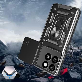 Фото - Чехол для смартфона BeCover Military for ZTE Blade A55 Black (713550)