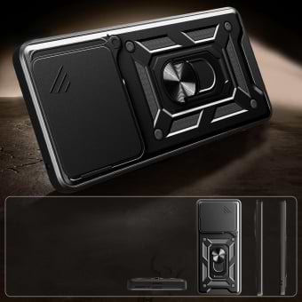 Фото - Чохол для смартфону BeCover Military for ZTE Blade A35 Black (713549)
