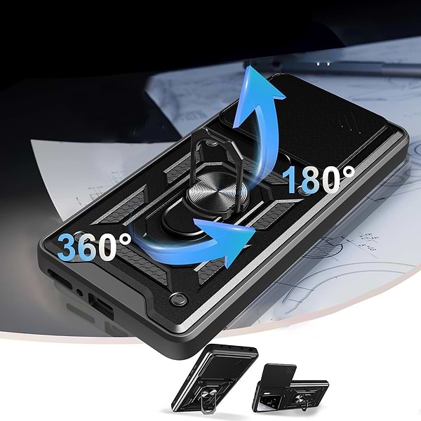 Фото - Чохол для смартфону BeCover Military for ZTE Blade A75 5G Black (713551)