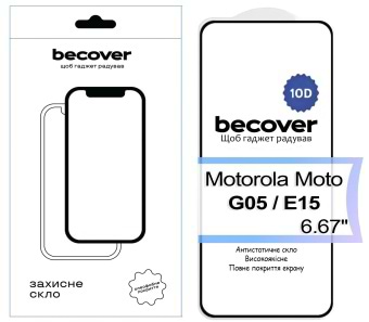 Фото - Защитное стекло для смартфона BeCover for Motorola Moto G05 / E15 10D Black (713575) Фото - Защитное стекло для смартфона BeCover for Motorola Moto G05 / E15 10D Black (713575)