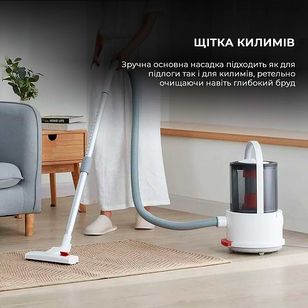 Фото - Пилосос для сухого прибирання без мішка Deerma Vacuum Cleaner TJ200
