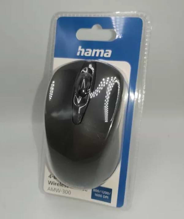 Фото - Миша бездротова Hama AMW-300 Black