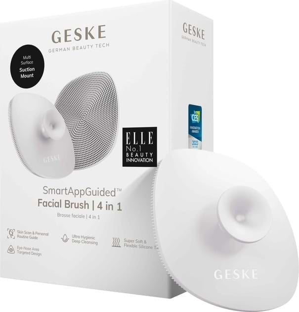 Купити Щітка для чищення обличчя GESKE Facial Brush 4 в 1 пудровий з тримачем (GK000038SL01) - Фото 1 Щітка для чищення обличчя GESKE Facial Brush 4 в 1 пудровий з тримачем (GK000038SL01) - Фото 1