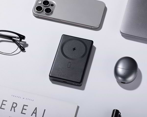 Фото - Батарея мобильная Canyon OnPower 510 slim Magsafe 10000 mAh PD20W Dark Grey (CNS-CPB510DG)
