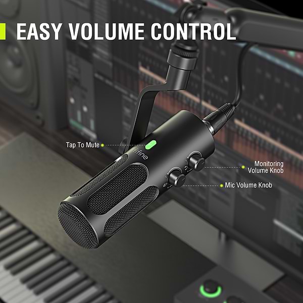 Фото - Мікрофон до комп'ютера Fifine Tank 3 USB/XLR Black