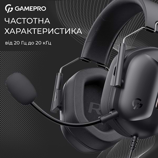 Фото - Гарнитура проводная игровая GamePro Genesis Hunter (HS1350B)