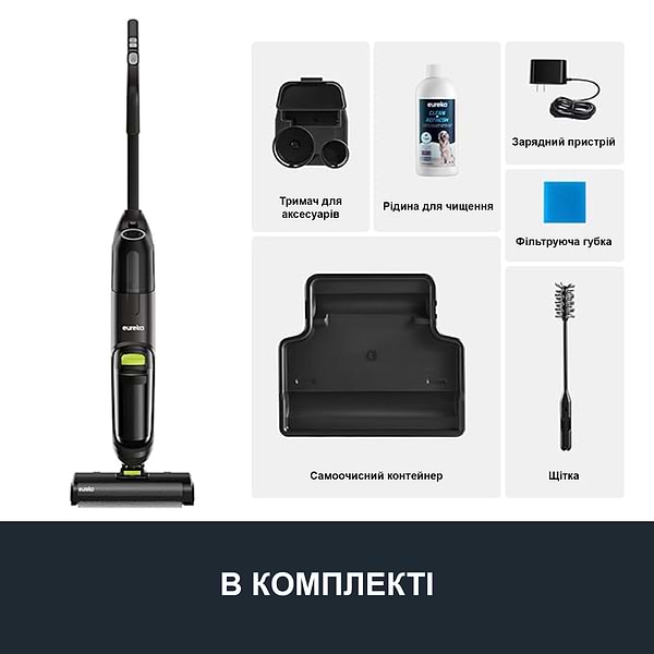 Фото - Пилосос ручний миючий Eureka NEW400