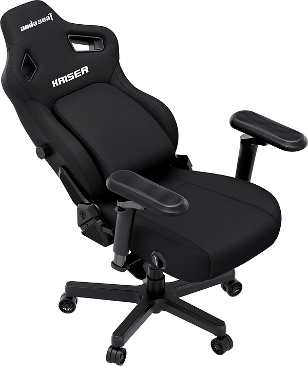 Фото - Крісло для геймерів Anda Seat Kaiser 4 V2 Size XL Black Fabric (AD12YDDC-XLL-20-B-CF-03)