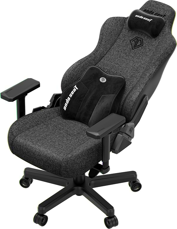 Фото - Кресло для геймеров Anda Seat Kaiser 3E XL Dark Grey Fabric (AD23YC-XL-09-GB-CF-G01)