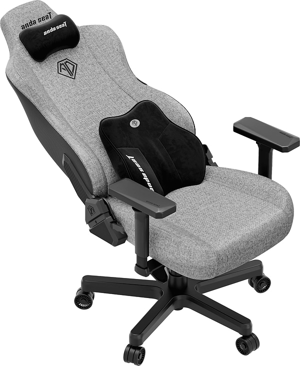 Фото - Крісло для геймерів Anda Seat Kaiser 3E XL Grey Fabric (AD23YC-XL-09-G-CF-G01)