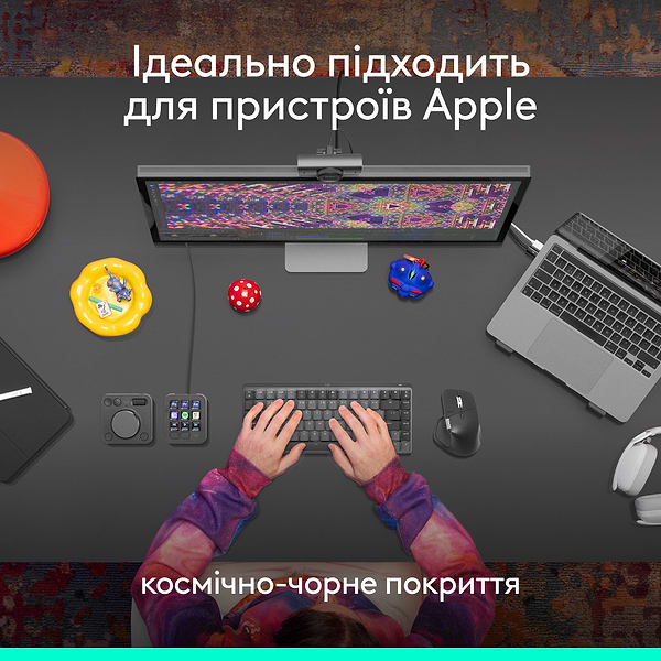 Фото - Мышь беспроводная Logitech MX Master 4 for Mac Performance Space Black (910-007577)