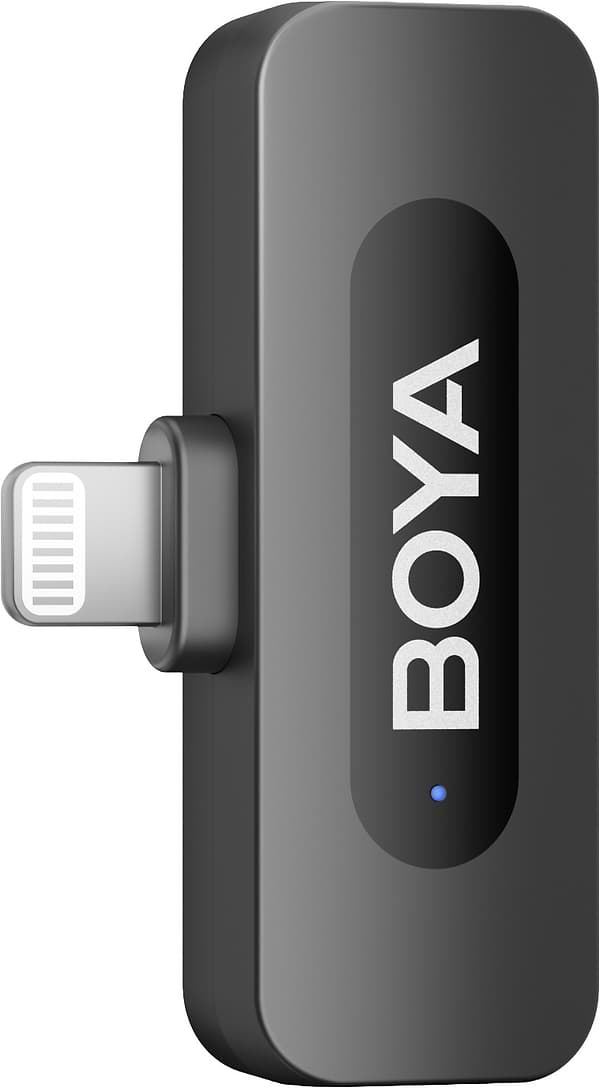 Фото - Мікрофон для смартфона Boya BY-V3 Lightning Black