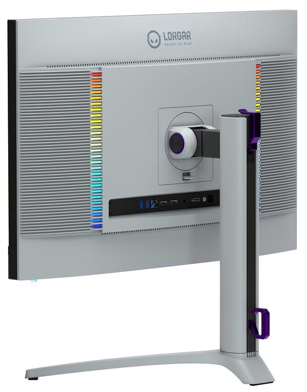 Фото - Монітор ігровий Lorgar 27MP1 UHD MiniLED 1ms IPS 160Hz (LRG-27MP1U160-GY)