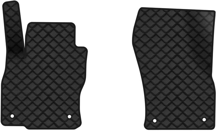 Коврики из экокожи в салон авто передние EVAtech для Superb (B8) Skoda 2015-2024 3 поколение Combi EU (SK3278AM2AV4BBB)