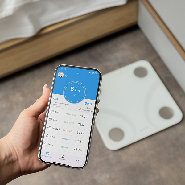 Фото - Смарт-ваги підлогові Proove Balance White (SLBF00010002)