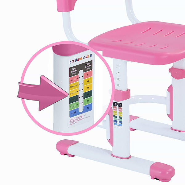 Фото - Стілець шкільний FunDesk SST3L Pink