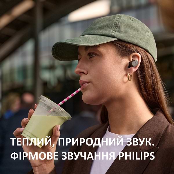 Фото - Наушники вкладыши беспроводные TWS Philips TAT5000BK/00