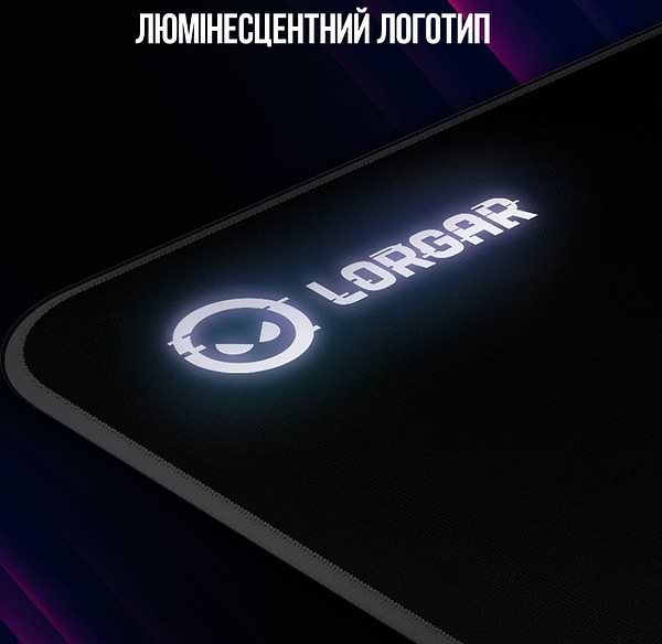 Фото - Килимок для миші ігровий Lorgar Legacer 755 500x420 Black (LRG-CMP755)