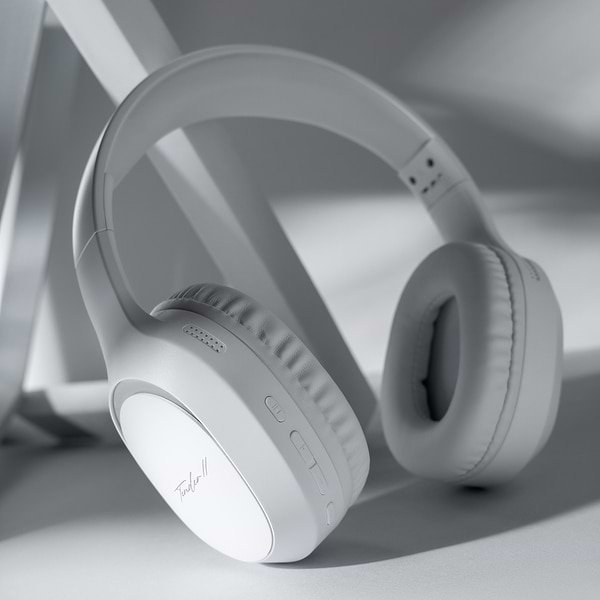 Фото - Наушники полноразмерные беспроводные Proove Tender 2 (APP) white (HPTR2001AP02)