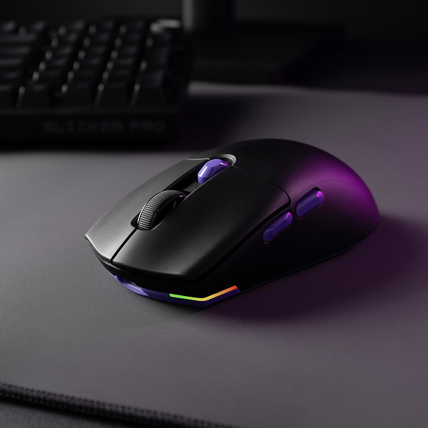 Фото - Миша бездротова ігрова Proove Gaming Rate Special Edition Black/Purple (CMRTWRS03001)