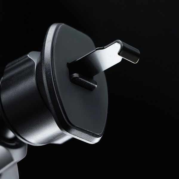 Фото - Автодержатель с беспроводной зарядкой Proove IceCore QI2 15W Gray (WHIC15002003)