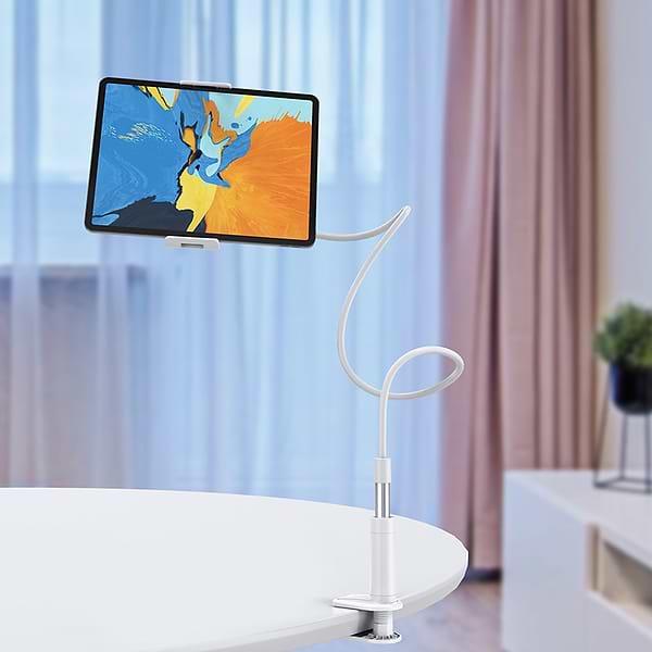 Фото - Підставка для мобільного пристрою HOCO PH24 Balu tablet PC stand Silver+White (6931474719423)