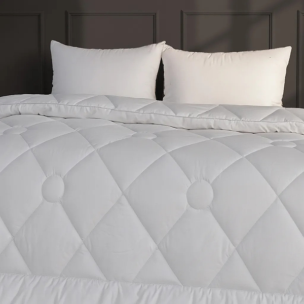 Фото - Ковдра демісезонна полуторна MirSon 
бавовняна №1427 DeLuxe Hand Made 140x205 см (2200001536685)