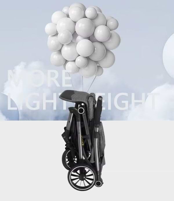 Фото - Коляска прогулочная 525Baby Black