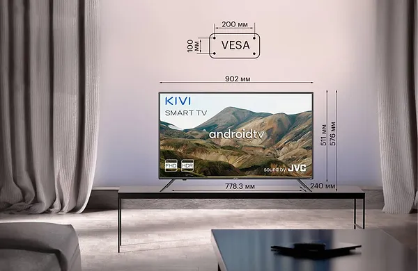 Фото - Телевізор KIVI 40F740LB