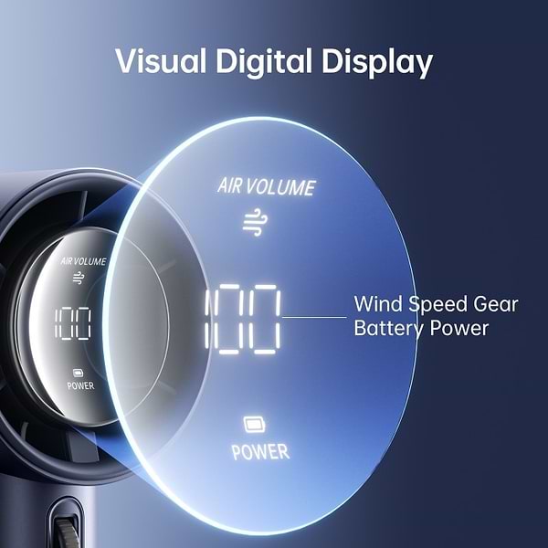 Фото - Вентилятор портативный Jisulife Handheld Fan Pro1 Grey
