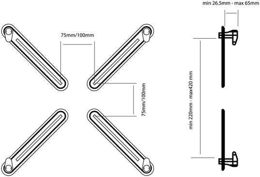 Фото - Крепление настольное iTECH ADPU-1