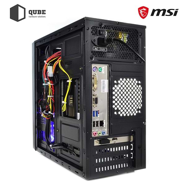 Фото - Системний блок QUBE QB Athlon 3000G RX 550 4GB 164 (Athlon3000GRX 5504GB1611)