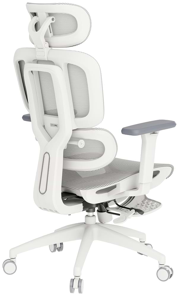 Фото - Кресло офисное OfficePro Skyline Footrest (OC750-W-LG-LG) White/Light Gray