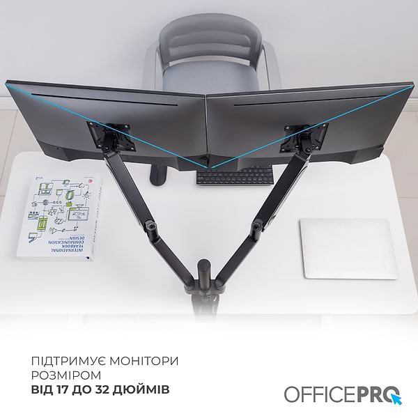 Фото - Крепление настольное OfficePro MA722B Black