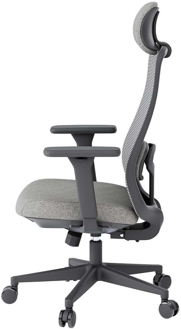 Фото - Крісло офісне OfficePro Wave (OC599-B-DG-DG) Black/Dark Gray