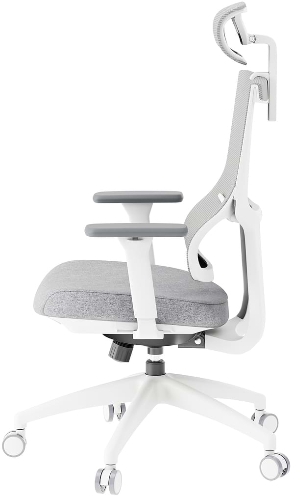 Фото - Крісло офісне OfficePro Elegant (OC600-W-LG-LG) White/Light Gray
