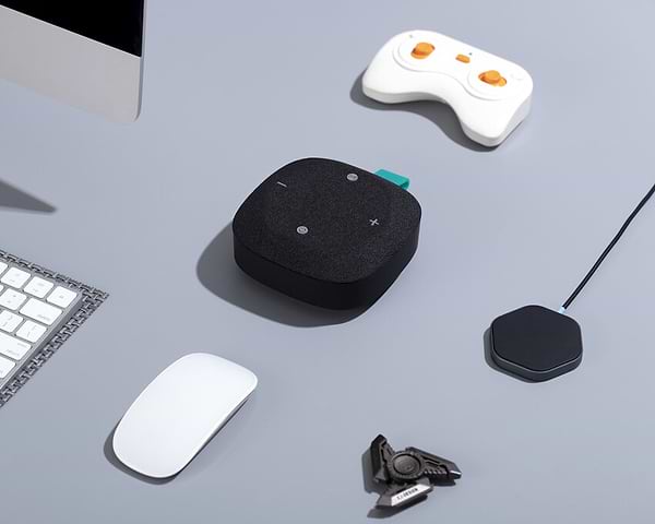 Фото - Портативна акустика Canyon HEXAGON 10 TWS 8W IPX5 Black Green (CNE-CBTSP10BG)